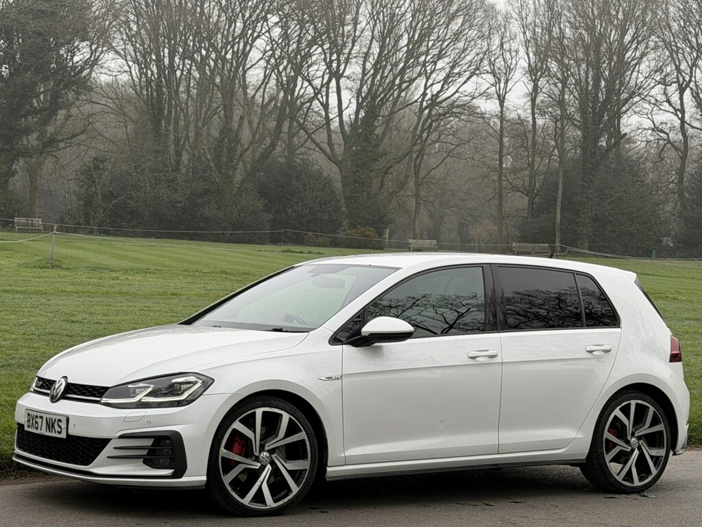 Volkswagen Golf 2.0 Tdi 184 Gtd Dsg BX67NKS White #2