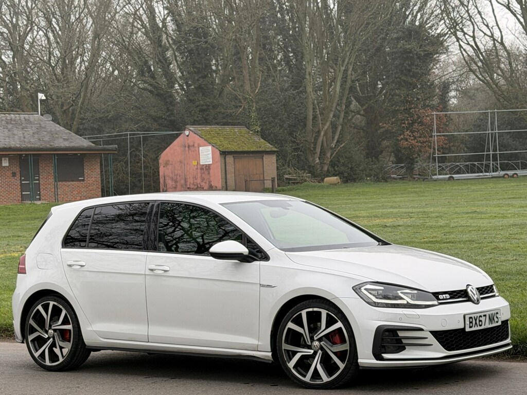 Volkswagen Golf 2.0 Tdi 184 Gtd Dsg White
