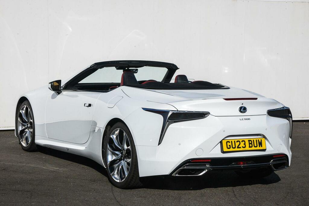 Lexus LC 500 5.0 464 Sport White #3
