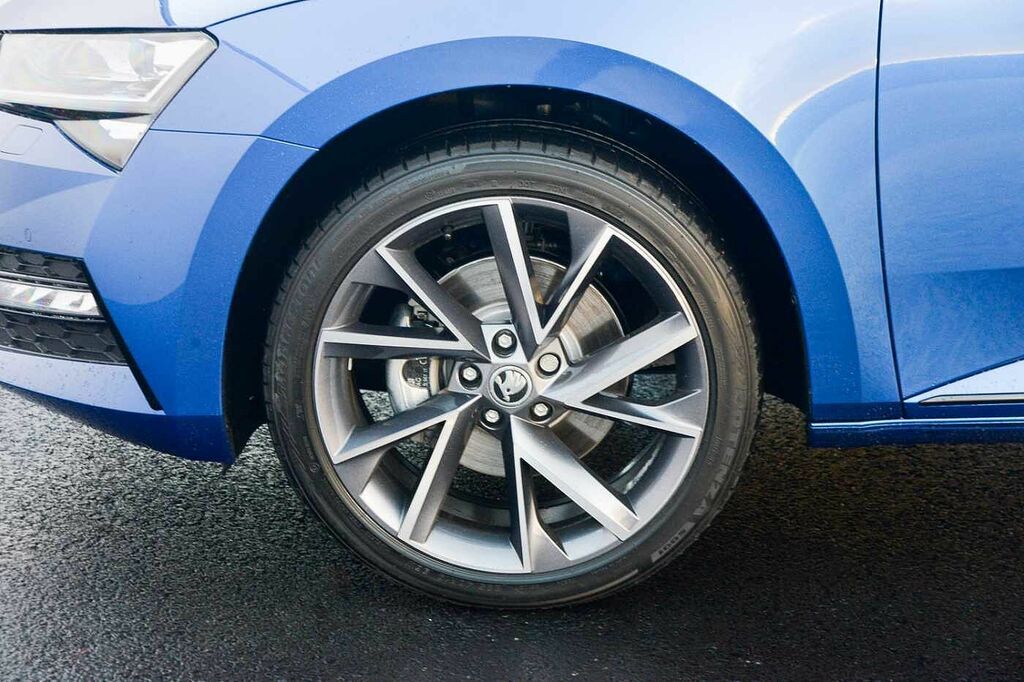 Skoda Superb 2.0 Tdi Cr 200 Sport Line Plus Dsg DA72YHF Blue #5