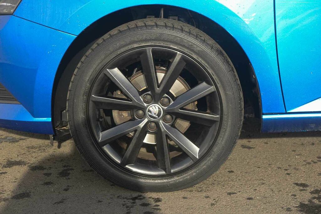 Skoda Fabia 1.0 Tsi Colour Edition DA18URX Blue #5