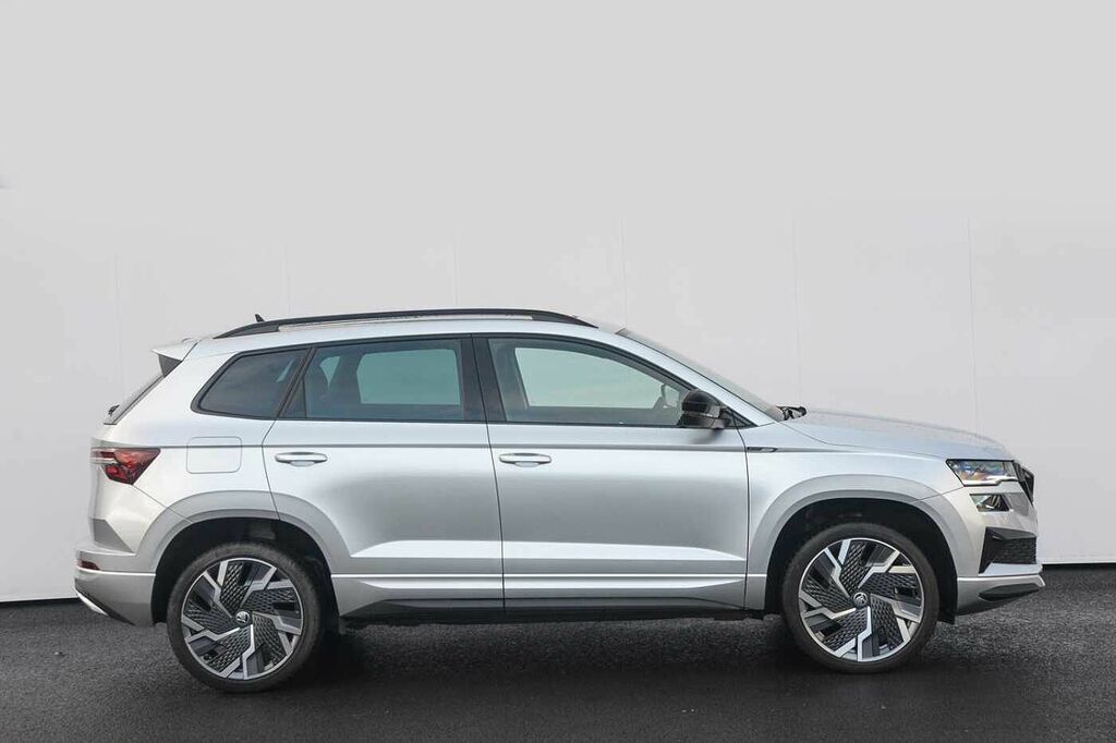 Skoda Karoq 1.5 Tsi Sportline Dsg EU72HHV Silver #4
