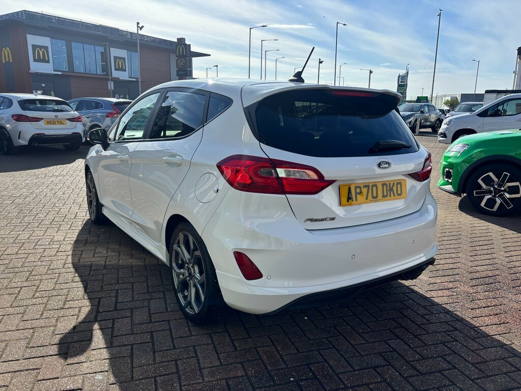 Ford Fiesta 1.0 Ecoboost 125 St-line Edition AP70DKO White #5