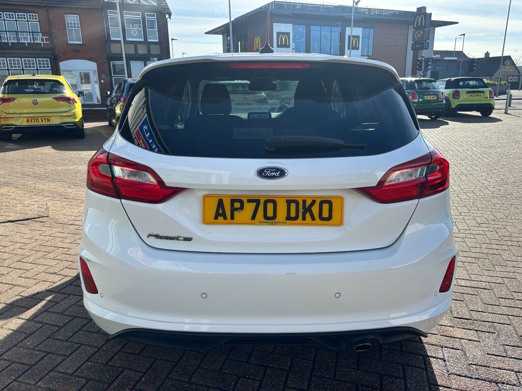 Ford Fiesta 1.0 Ecoboost 125 St-line Edition AP70DKO White #6