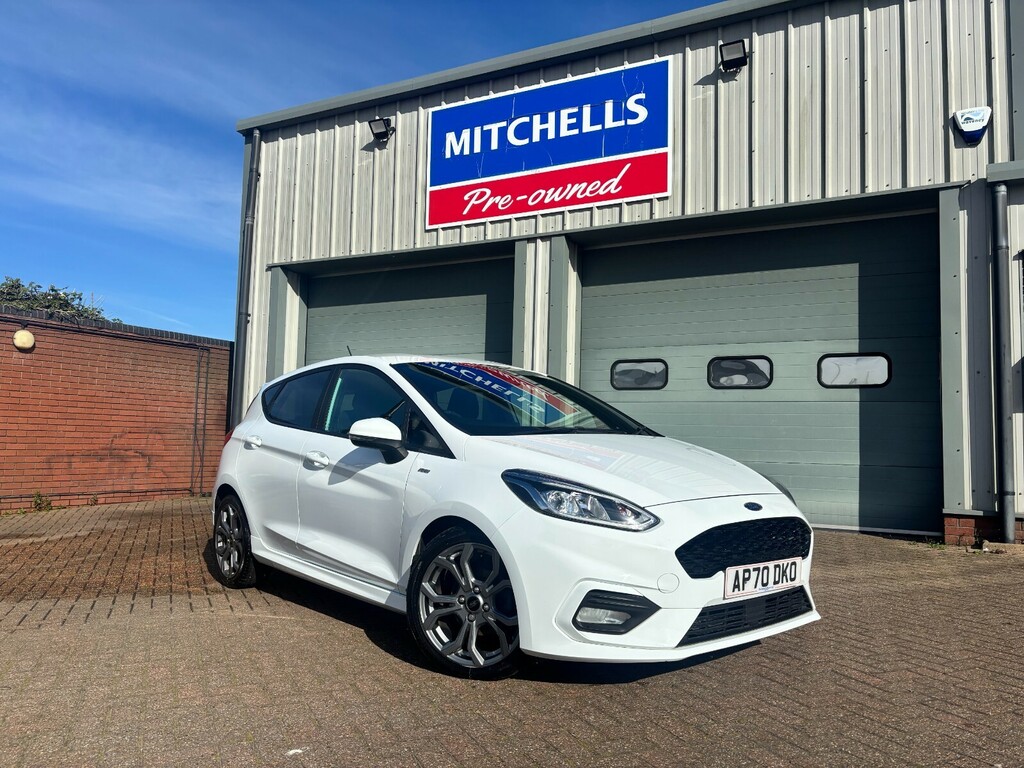 Ford Fiesta 1.0 Ecoboost 125 St-line Edition White