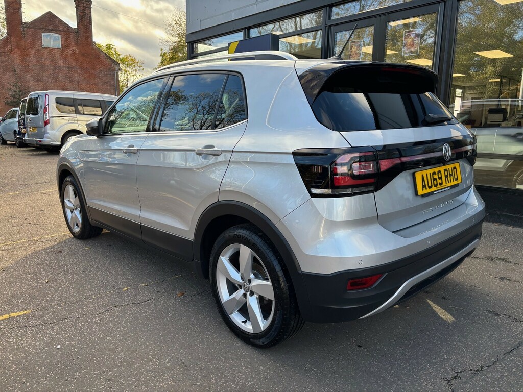 Volkswagen T-Cross 1.0 Tsi 115 Sel AU69RHO Silver #3