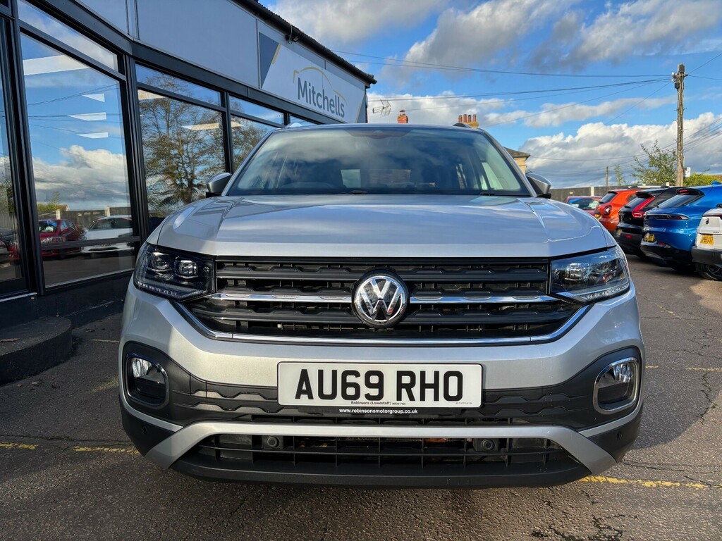 Volkswagen T-Cross 1.0 Tsi 115 Sel AU69RHO Silver #2