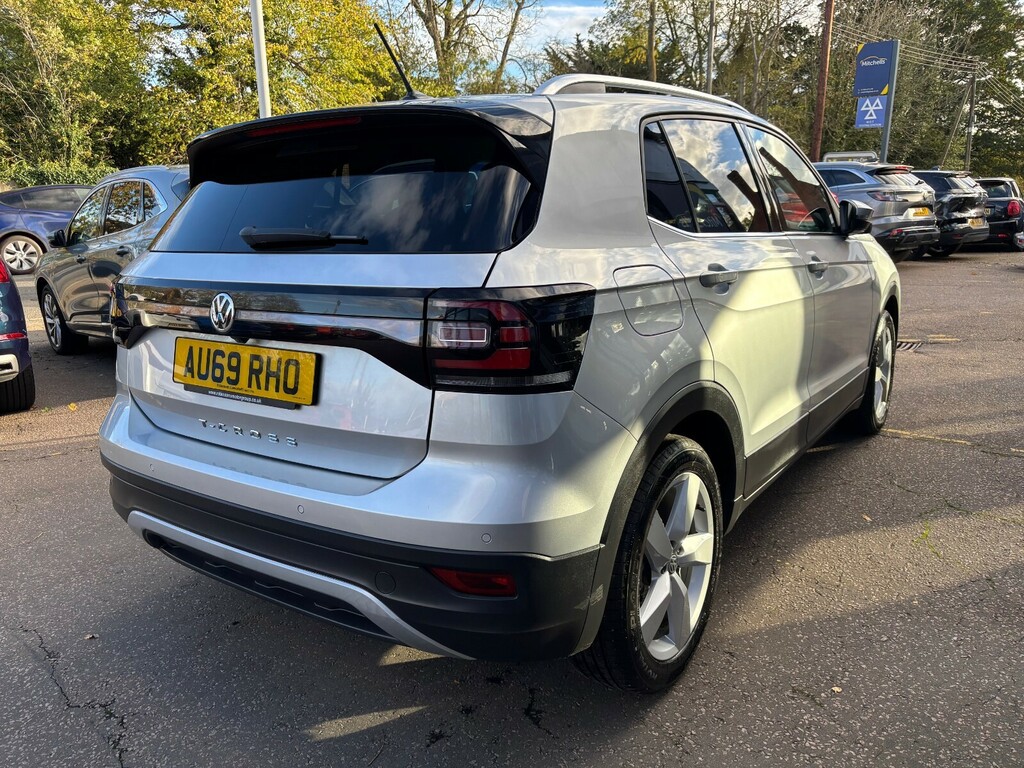 Volkswagen T-Cross 1.0 Tsi 115 Sel AU69RHO Silver #4