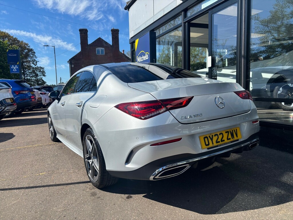 Mercedes-Benz CLA Class Cla 180 Amg Line Premium Plus Tip OY22ZWV Silver #2