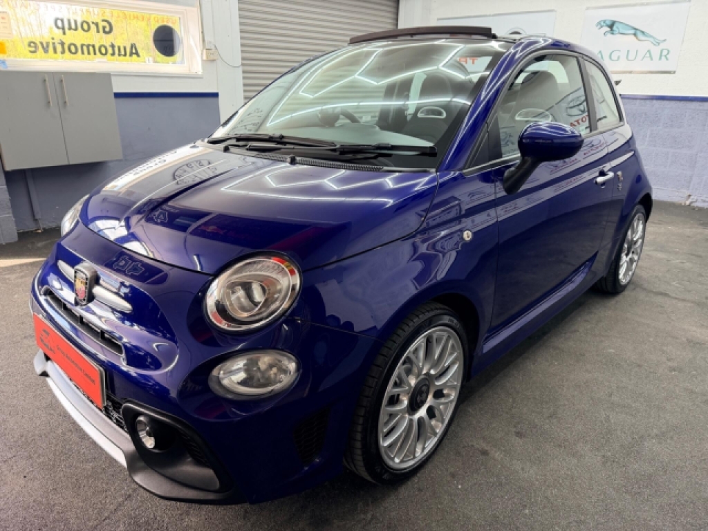 Abarth 595 1.4 T-jet Cabrio Euro 6 WM18EWG Blue #3