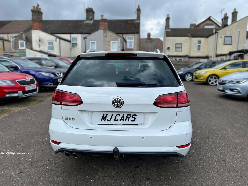 Volkswagen Golf 2.0 Tdi Bluemotion Tech Gtd Euro 6 S S FT17FWZ White #5