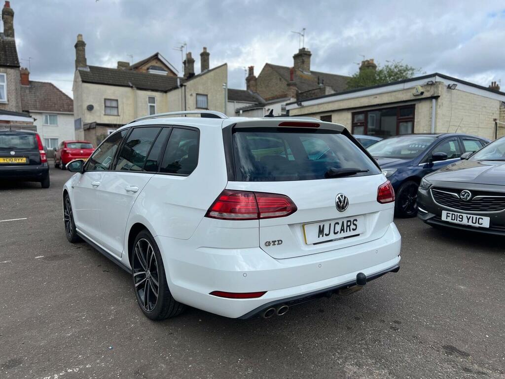 Volkswagen Golf 2.0 Tdi Bluemotion Tech Gtd Euro 6 S S FT17FWZ White #3