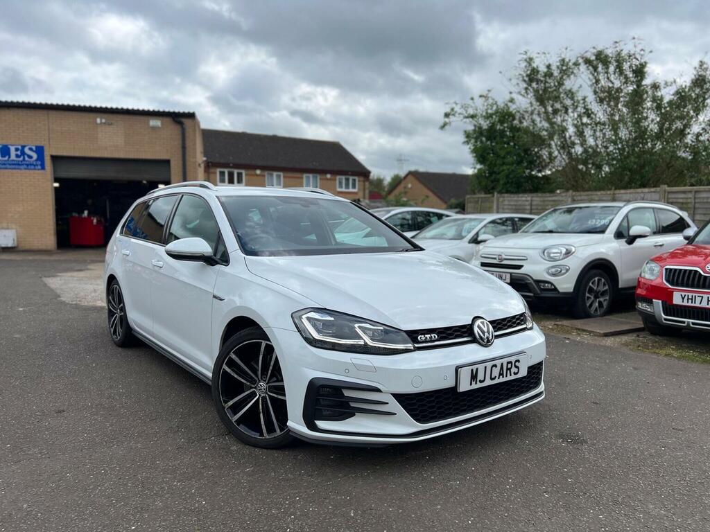 Volkswagen Golf 2.0 Tdi Bluemotion Tech Gtd Euro 6 S S FT17FWZ White
