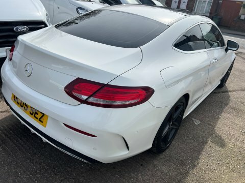 Mercedes-Benz C Class C 220 D OL05SEZ White #2