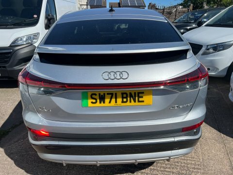 Audi Q4 E Tron Sportback S Line SW71BNE Silver #6