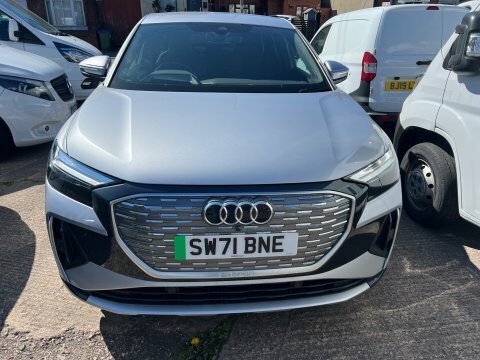 Audi Q4 E Tron Sportback S Line SW71BNE Silver #4