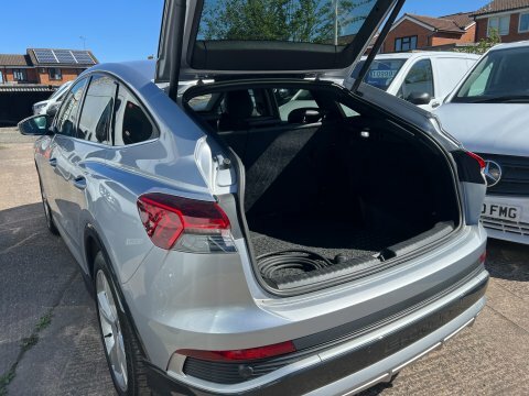 Audi Q4 E Tron Sportback S Line SW71BNE Silver #6