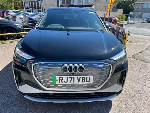 Audi Q4 E Tron Sportback S Line RJ71VBU Black #4