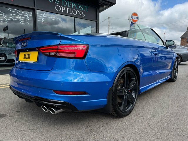 Audi S3 2019 2.0 Tfsi Cabriolet S Tronic Quattr VF19TGU Blue #6