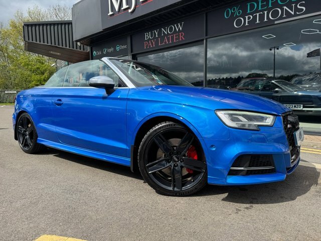 Audi S3 2019 2.0 Tfsi Cabriolet S Tronic Quattr Blue
