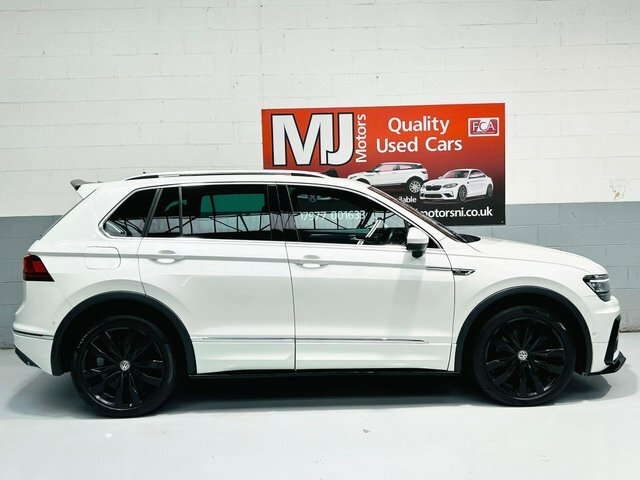Volkswagen Tiguan Bitdi R-line Dsg 4Motion NXZ6623 White #4
