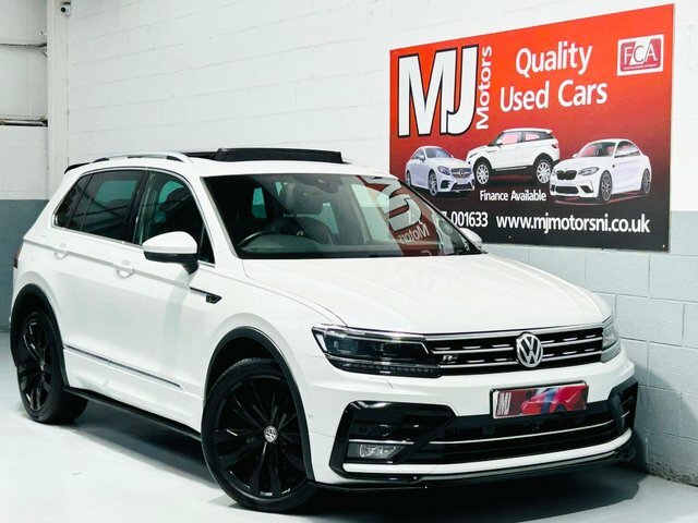 Volkswagen Tiguan Bitdi R-line Dsg 4Motion White