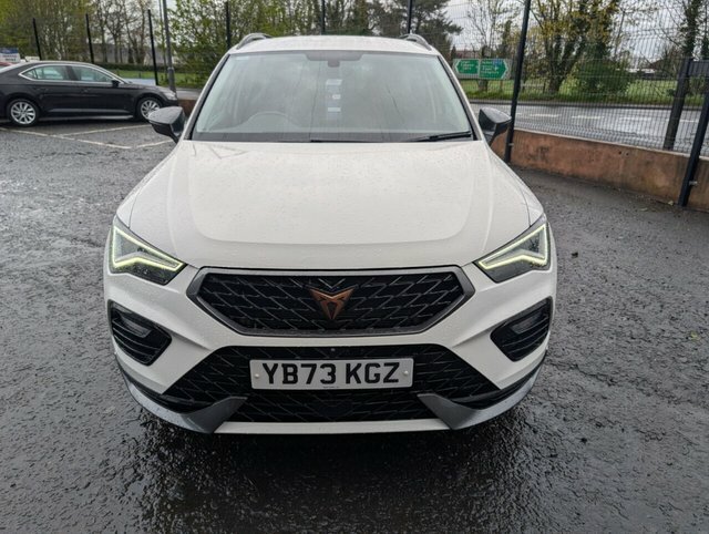 Cupra Ateca 1.5 Ecotsi V2 Suv Dsg Euro 6 S S 150 YB73KGZ White #3