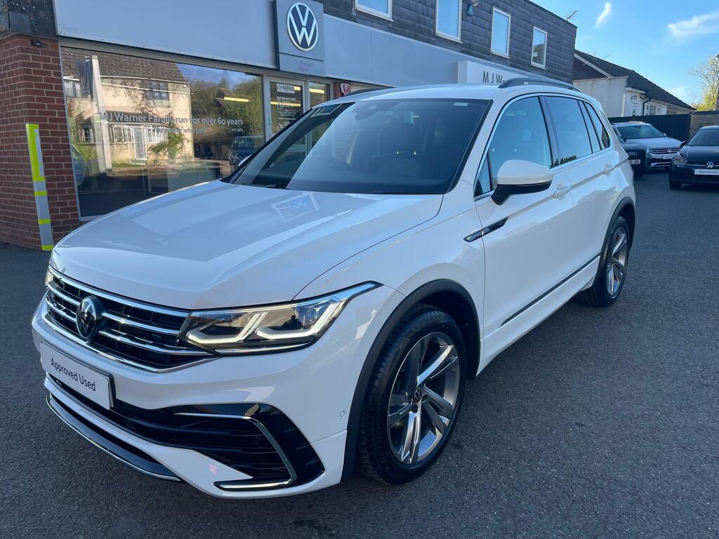 Volkswagen Tiguan 1.5 Tsi R-line Edition Suv Dsg Euro 6 VE73KUF White #5