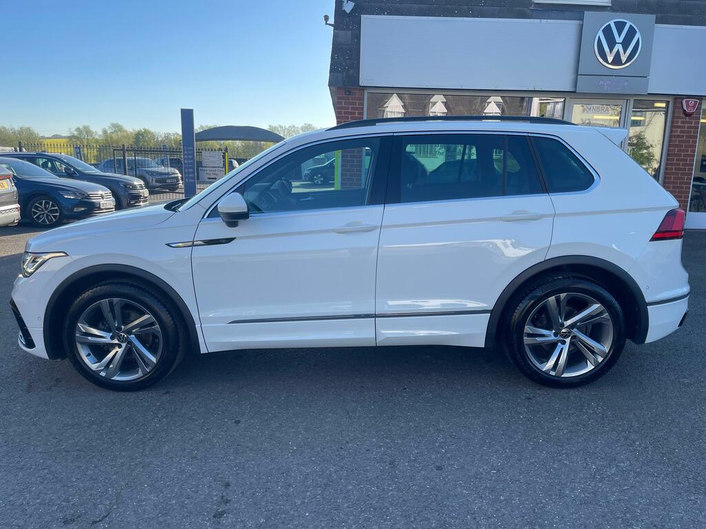 Volkswagen Tiguan 1.5 Tsi R-line Edition Suv Dsg Euro 6 VE73KUF White #4