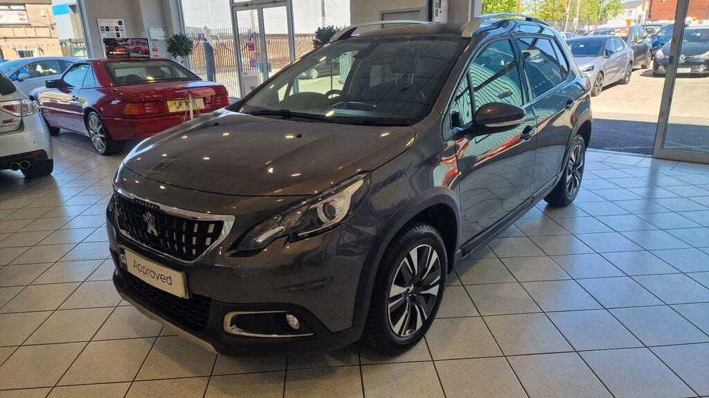 Peugeot 2008 Suv 1.2 Puretech Allure Euro 6 Ss 201868 MV68WPA Grey #3