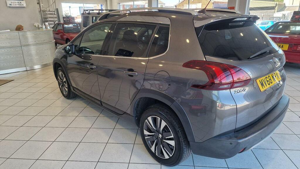 Peugeot 2008 Suv 1.2 Puretech Allure Euro 6 Ss 201868 MV68WPA Grey #4