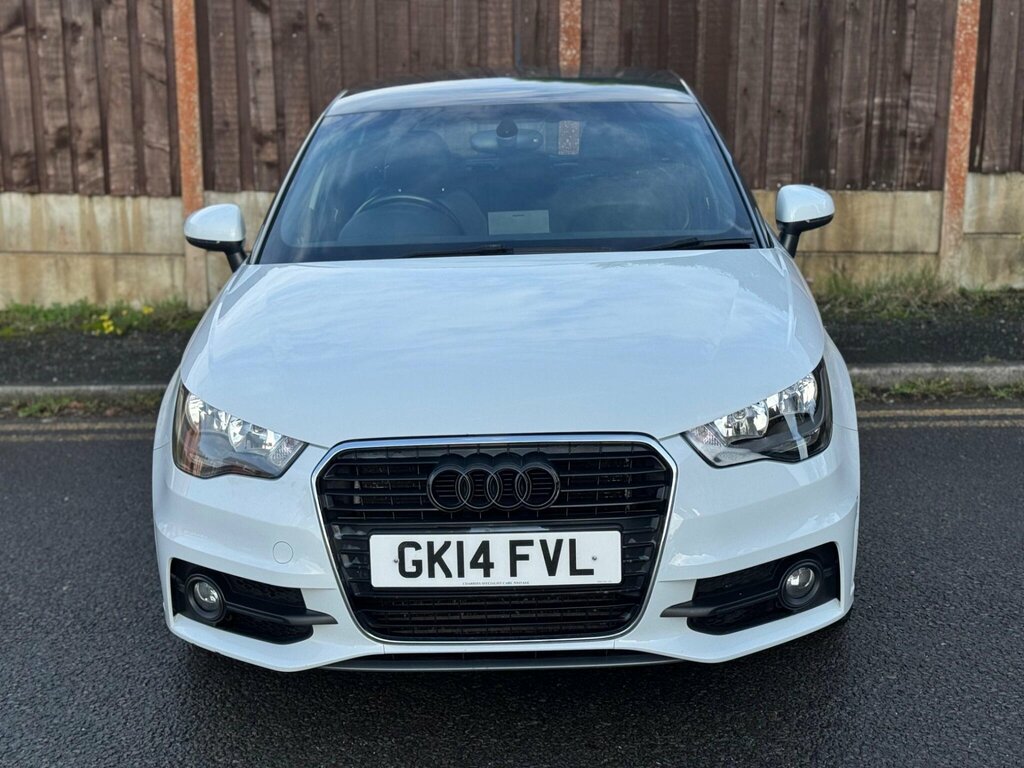 Audi A1 1.6 Tdi S Line Sportback Euro 5 Ss GK14FVL White #3