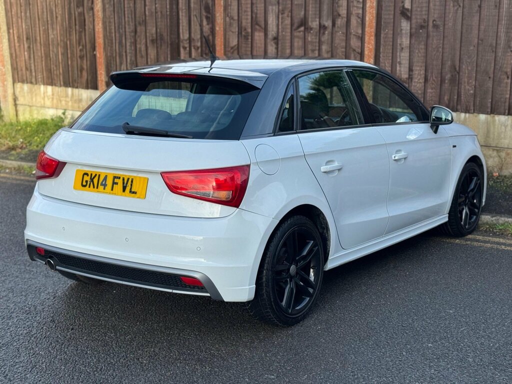 Audi A1 1.6 Tdi S Line Sportback Euro 5 Ss GK14FVL White #6
