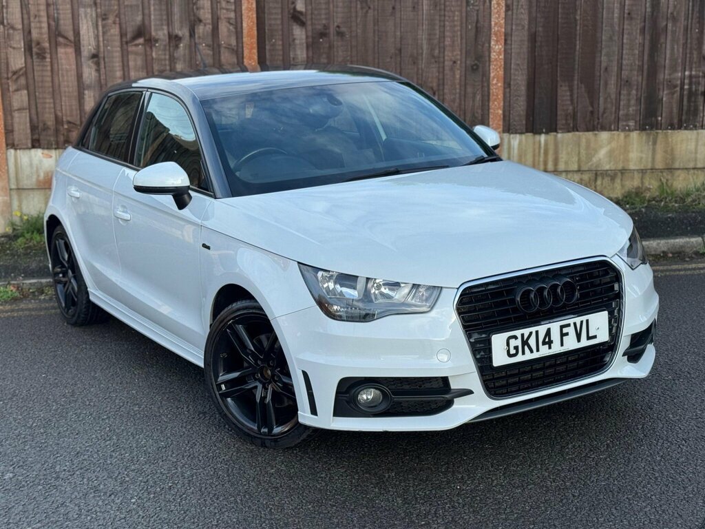 Audi A1 1.6 Tdi S Line Sportback Euro 5 Ss GK14FVL White