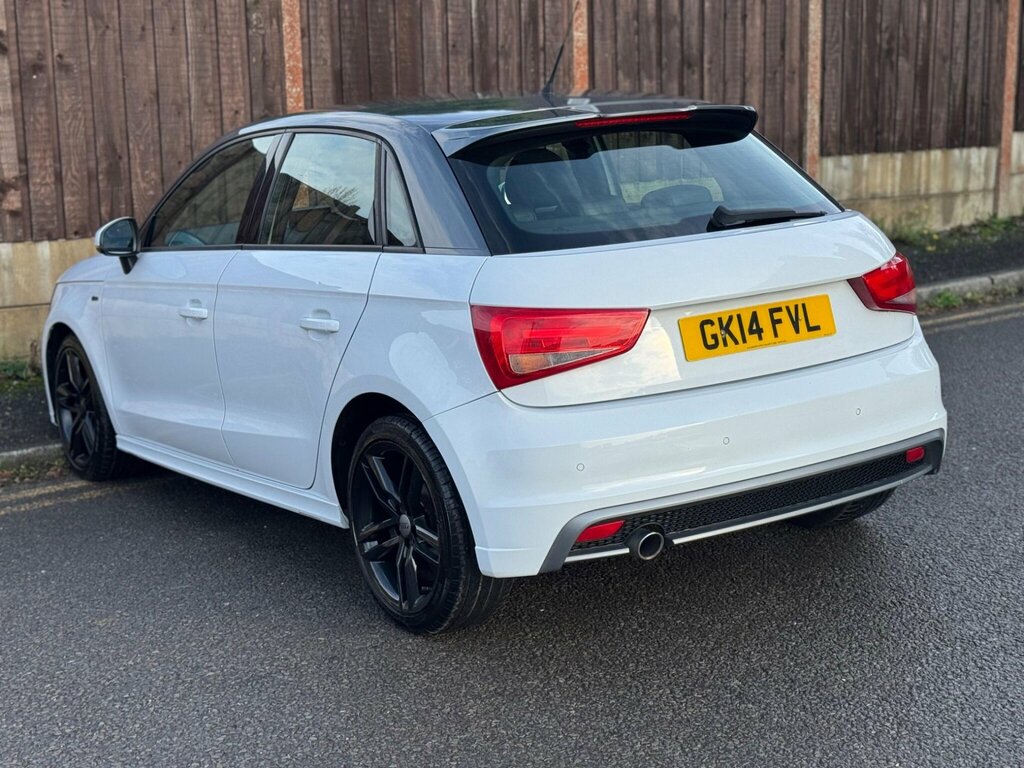 Audi A1 1.6 Tdi S Line Sportback Euro 5 Ss GK14FVL White #5
