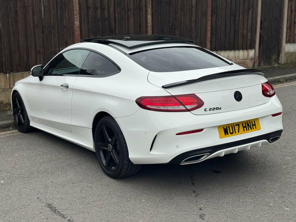 Mercedes-Benz C Class 2.1 C220d Amg Line Premium G-tronic Euro 6 Ss WU17HNH White #5