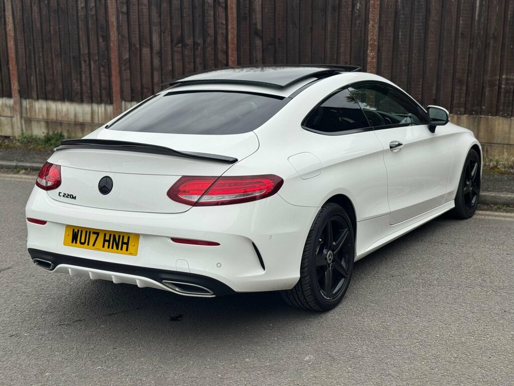 Mercedes-Benz C Class 2.1 C220d Amg Line Premium G-tronic Euro 6 Ss WU17HNH White #6