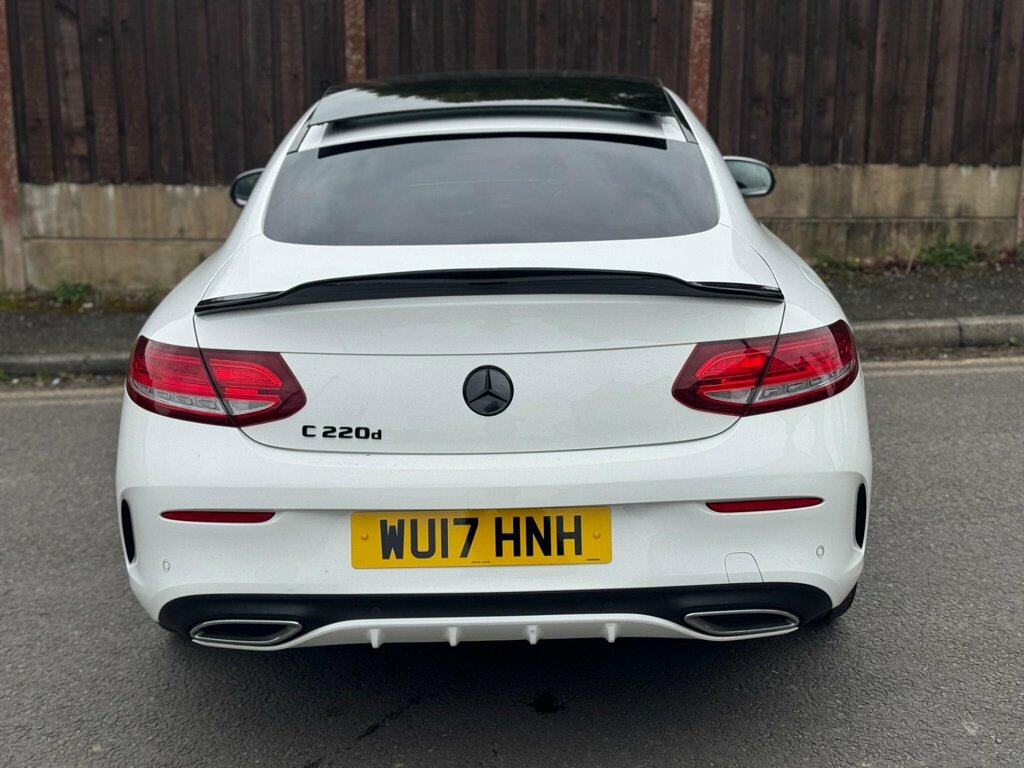 Mercedes-Benz C Class 2.1 C220d Amg Line Premium G-tronic Euro 6 Ss WU17HNH White #3