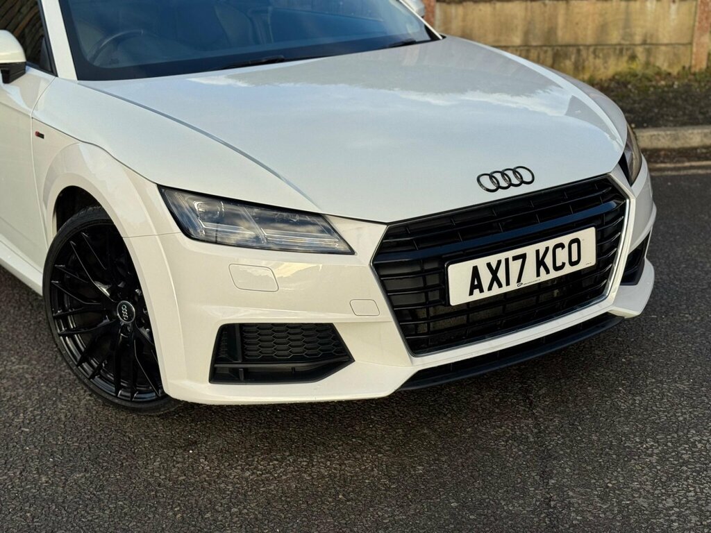 Audi TT 2.0 Tfsi S Line S Tronic Euro 6 Ss AX17KCO White #2