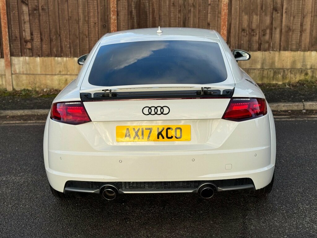 Audi TT 2.0 Tfsi S Line S Tronic Euro 6 Ss AX17KCO White #5