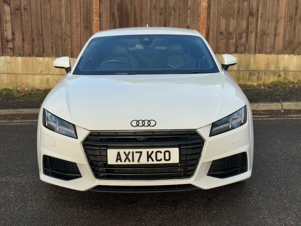 Audi TT 2.0 Tfsi S Line S Tronic Euro 6 Ss AX17KCO White #4