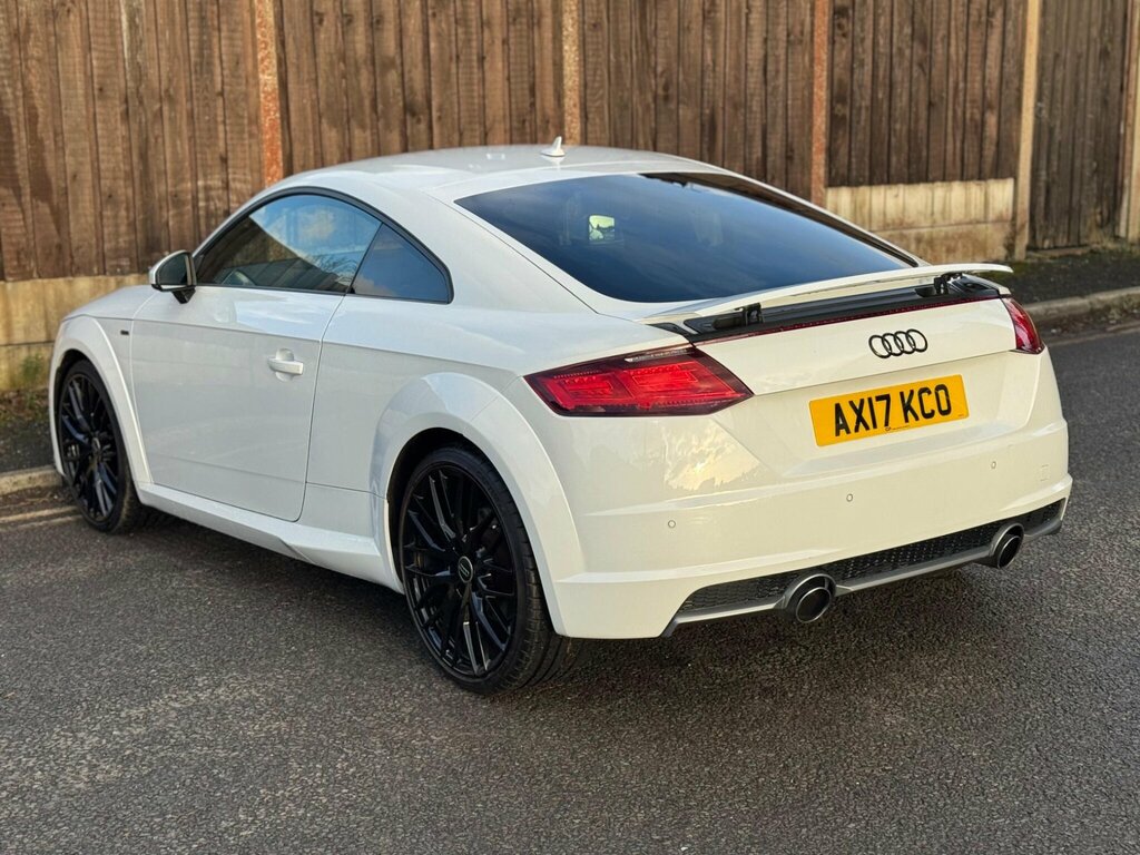 Audi TT 2.0 Tfsi S Line S Tronic Euro 6 Ss AX17KCO White #6