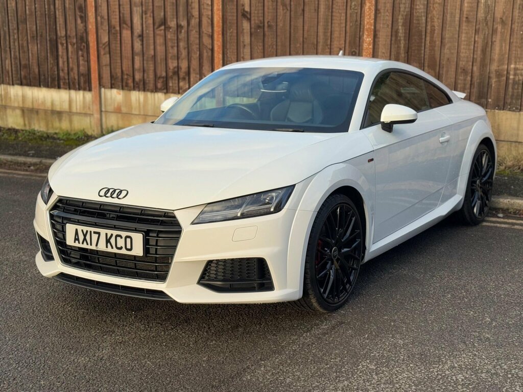 Audi TT 2.0 Tfsi S Line S Tronic Euro 6 Ss AX17KCO White #3
