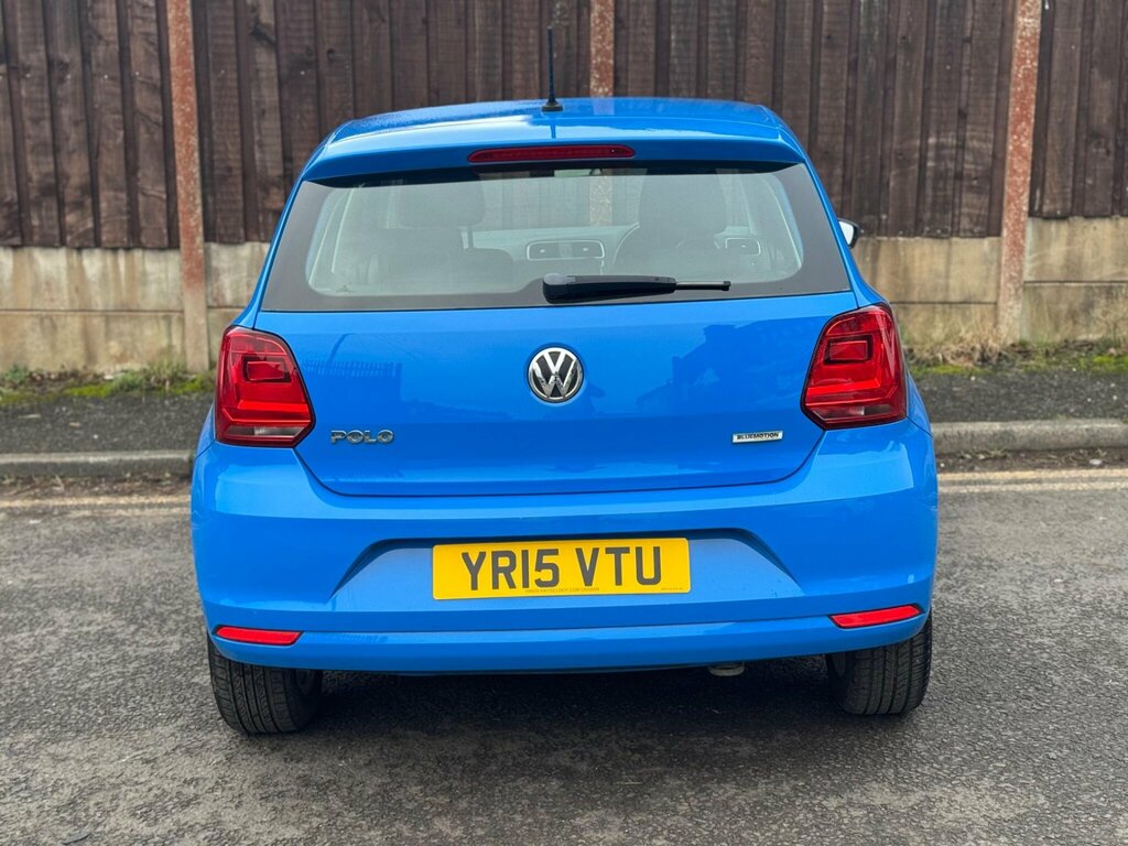 Volkswagen Polo 1.0 Bluemotion Tech Se Euro 6 Ss YR15VTU Blue #4
