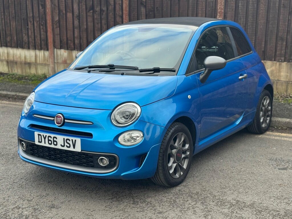 Fiat 500C 1.2 S Euro 6 Ss DY66JSV Blue #2