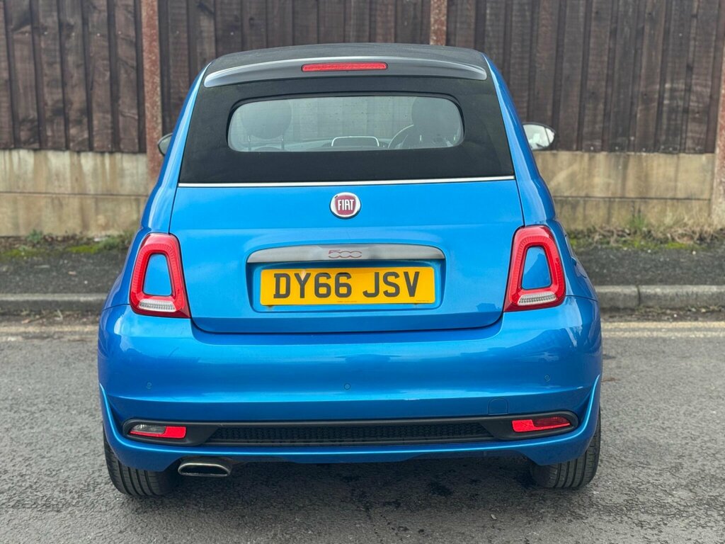 Fiat 500C 1.2 S Euro 6 Ss DY66JSV Blue #4