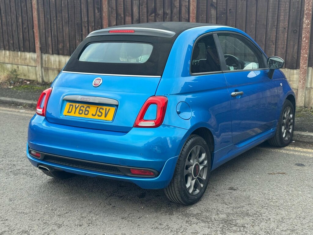 Fiat 500C 1.2 S Euro 6 Ss DY66JSV Blue #6