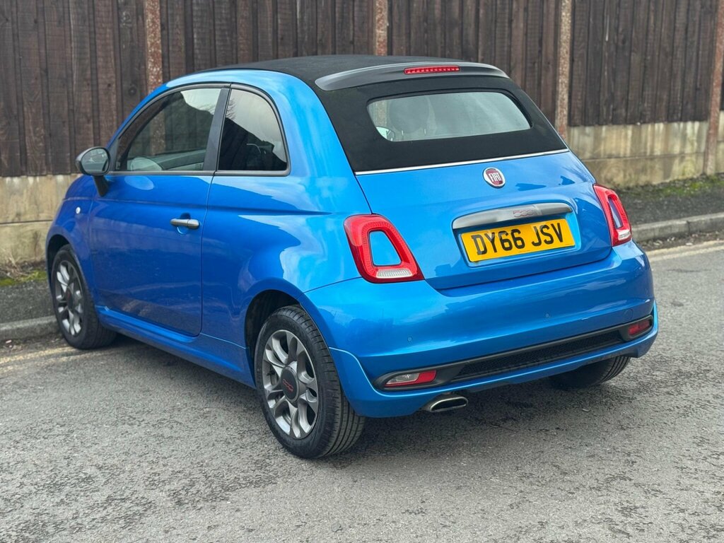 Fiat 500C 1.2 S Euro 6 Ss DY66JSV Blue #5