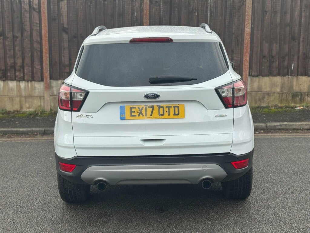 Ford Kuga 1.5T Ecoboost Zetec Euro 6 Ss EX17OTD White #4