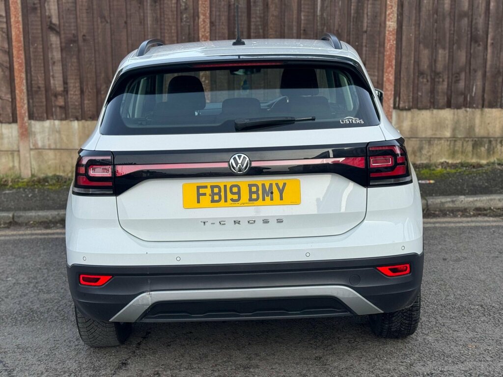 Volkswagen T-Cross 1.0 Tsi Se Euro 6 Ss FB19BMY White #4